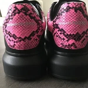 Alexander McQueen | Shoes | Alexander Mcqueen Pink Snake  display picture 1